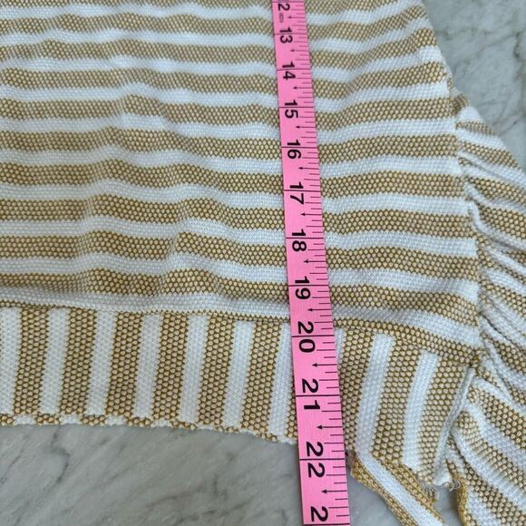 Anthropologie Sunday in Brooklyn Striped Ruffle Top size XS - Picture 7 of 7